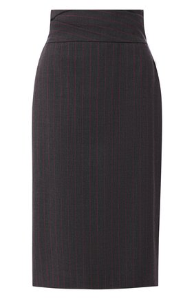Женская юбка DRIES VAN NOTEN серого цвета по цене 33350 руб., арт. 201-10810-9040 | Фото 1 Женская юбка DRIES VAN NOTEN серого цвета, арт. 201-10810-9040 | Фото 1