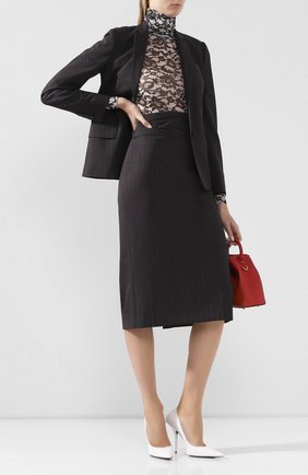 Женская юбка DRIES VAN NOTEN серого цвета по цене 33350 руб., арт. 201-10810-9040 | Фото 2 Женская юбка DRIES VAN NOTEN серого цвета, арт. 201-10810-9040 | Фото 2
