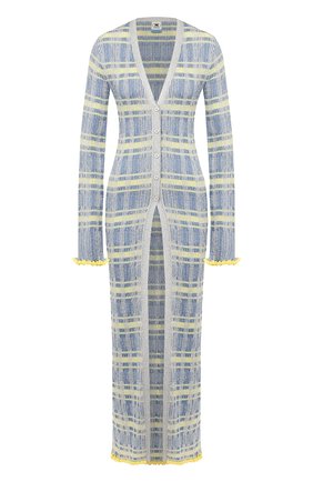 Женский кардиган M MISSONI голубого цвета по цене 62400 руб., арт. 2DM00095/2K005L | Фото 1 Женский кардиган M MISSONI голубого цвета, арт. 2DM00095/2K005L | Фото 1