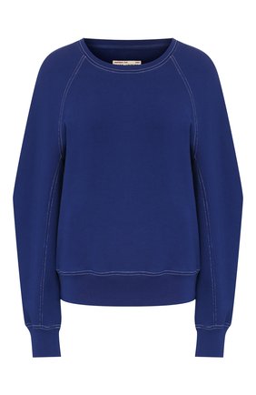 Женская хлопковый свитшот ZADIG&VOLTAIRE синего цвета по цене 13750 руб., арт. SJTS7119F | Фото 1 Женская хлопковый свитшот ZADIG&VOLTAIRE синего цвета, арт. SJTS7119F | Фото 1