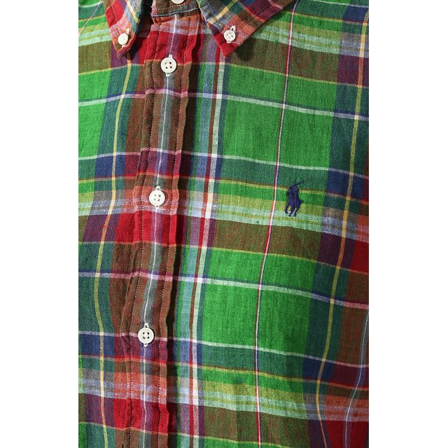 Льняная рубашка Polo Ralph Lauren 11043769