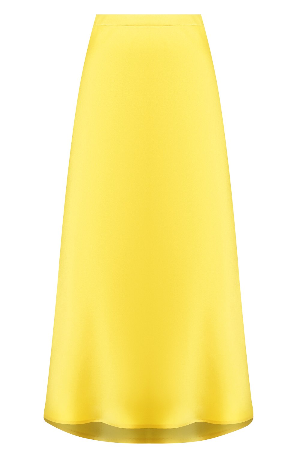 Женская юбка-миди ESCADA желтого цвета, арт. 5032905 | Фото 1 (Материал внешний: Синтетический материал; Женское Кросс-КТ: Юбка-одежда; Длина Ж (юбки, платья, шорты): Миди)