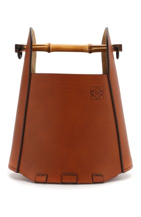 Женская сумка bucket bamboo LOEWE коричневого цвета по цене 108500 руб., арт. 340.95.W37 | Фото 1 Женская сумка bucket bamboo LOEWE коричневого цвета, арт. 340.95.W37 | Фото 1
