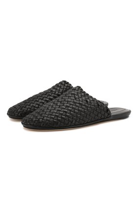 Женские кожаные сабо BOTTEGA VENETA черного цвета по цене 57000 руб., арт. 609281/VBSN0 | Фото 1 Женские кожаные сабо BOTTEGA VENETA черного цвета, арт. 609281/VBSN0 | Фото 1