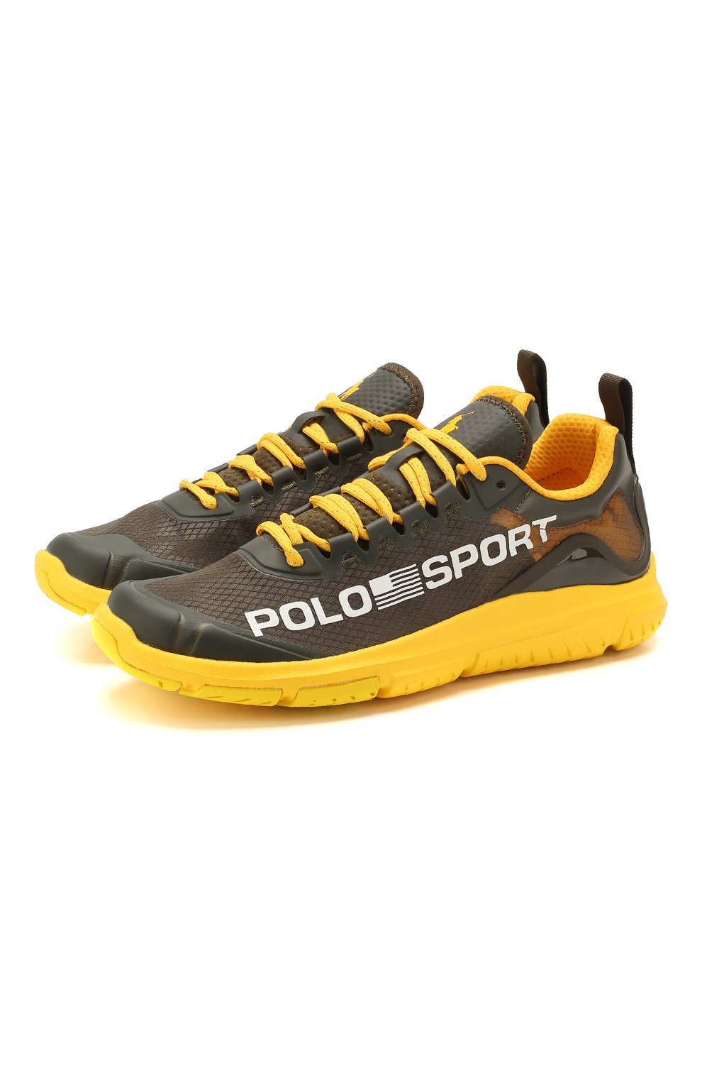 Женские разноцветные комбинированные кроссовки POLO RALPH LAUREN ...