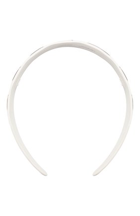 Женский ободок для волос OFF-WHITE белого цвета по цене 12950 руб., арт. 0WZG028S20PLA0010110 | Фото 1 Женский ободок для волос OFF-WHITE белого цвета, арт. 0WZG028S20PLA0010110 | Фото 1