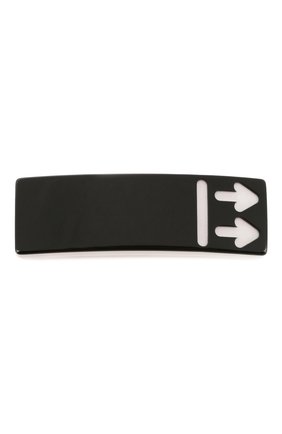 Женская заколка для волос OFF-WHITE черного цвета по цене 7775 руб., арт. 0WZG030S20PLA0011001 | Фото 1 Женская заколка для волос OFF-WHITE черного цвета, арт. 0WZG030S20PLA0011001 | Фото 1
