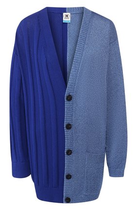 Женский кардиган из смеси хлопка и вискозы M MISSONI синего цвета по цене 46400 руб., арт. 2DM00086/2K004X | Фото 1 Женский кардиган из смеси хлопка и вискозы M MISSONI синего цвета, арт. 2DM00086/2K004X | Фото 1