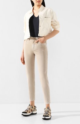 Женская хлопковая футболка ZADIG&VOLTAIRE черного цвета по цене 6770 руб., арт. SJTS7406F | Фото 2 Женская хлопковая футболка ZADIG&VOLTAIRE черного цвета, арт. SJTS7406F | Фото 2