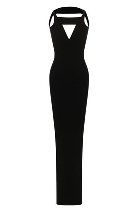 Женское платье из вискозы RICK OWENS черного цвета по цене 115000 руб., арт. R020S1675/KST | Фото 1 Женское платье из вискозы RICK OWENS черного цвета, арт. R020S1675/KST | Фото 1
