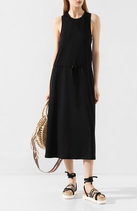 Женское платье-миди RAG&BONE черного цвета по цене 32500 руб., арт. WAC20S3016JF16 | Фото 2 Женское платье-миди RAG&BONE черного цвета, арт. WAC20S3016JF16 | Фото 2