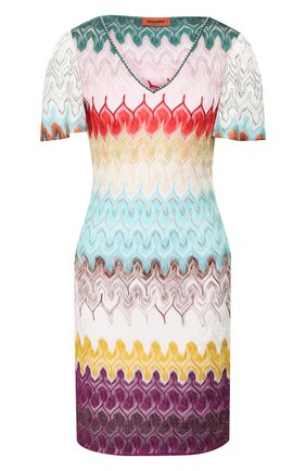 Женское платье из вискозы MISSONI разноцветного цвета по цене 81850 руб., арт. MDG00315/BR00A3 | Фото 1 Женское платье из вискозы MISSONI разноцветного цвета, арт. MDG00315/BR00A3 | Фото 1