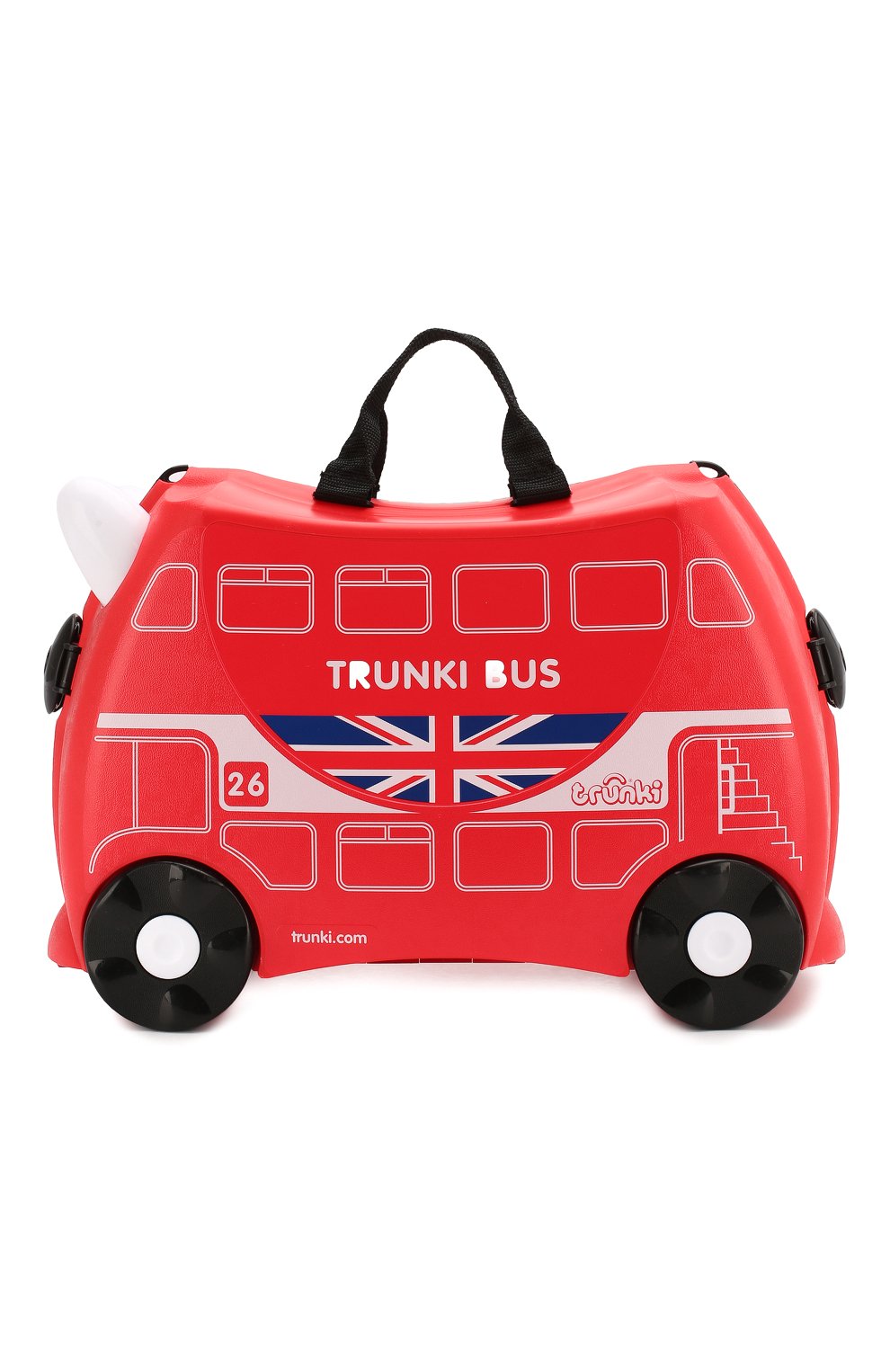 Детский чемодан TRUNKI разноцветного цвета, арт. 0186-GB01-P4 | Фото 1 (Региональные ограничения белый список (Axapta Mercury): RU)