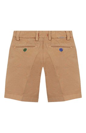 Детские хлопковые шорты BARONIO KIDS бежевого цвета по цене 6645 руб., арт. S2105-G0LDSH | Фото 2 Детские хлопковые шорты BARONIO KIDS бежевого цвета, арт. S2105-G0LDSH | Фото 2