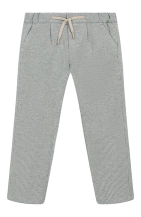 Детские брюки BARONIO KIDS серого цвета по цене 6995 руб., арт. S2093-SN0W | Фото 1 Детские брюки BARONIO KIDS серого цвета, арт. S2093-SN0W | Фото 1