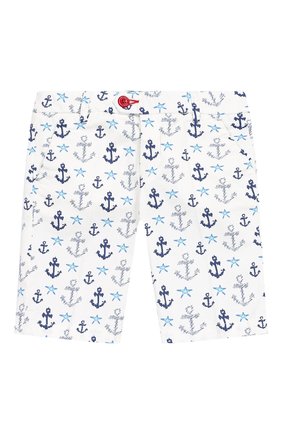Детские хлопковые шорты BARONIO KIDS белого цвета по цене 6450 руб., арт. S20800-G0LDSH | Фото 1 Детские хлопковые шорты BARONIO KIDS белого цвета, арт. S20800-G0LDSH | Фото 1