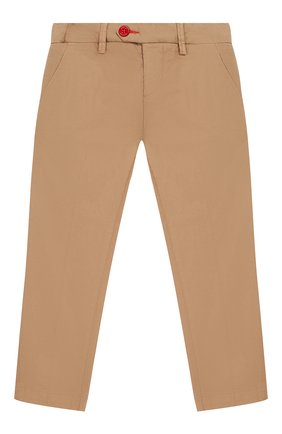 Детские хлопковые брюки BARONIO KIDS бежевого цвета по цене 7430 руб., арт. S2007-PRINCE | Фото 1 Детские хлопковые брюки BARONIO KIDS бежевого цвета, арт. S2007-PRINCE | Фото 1
