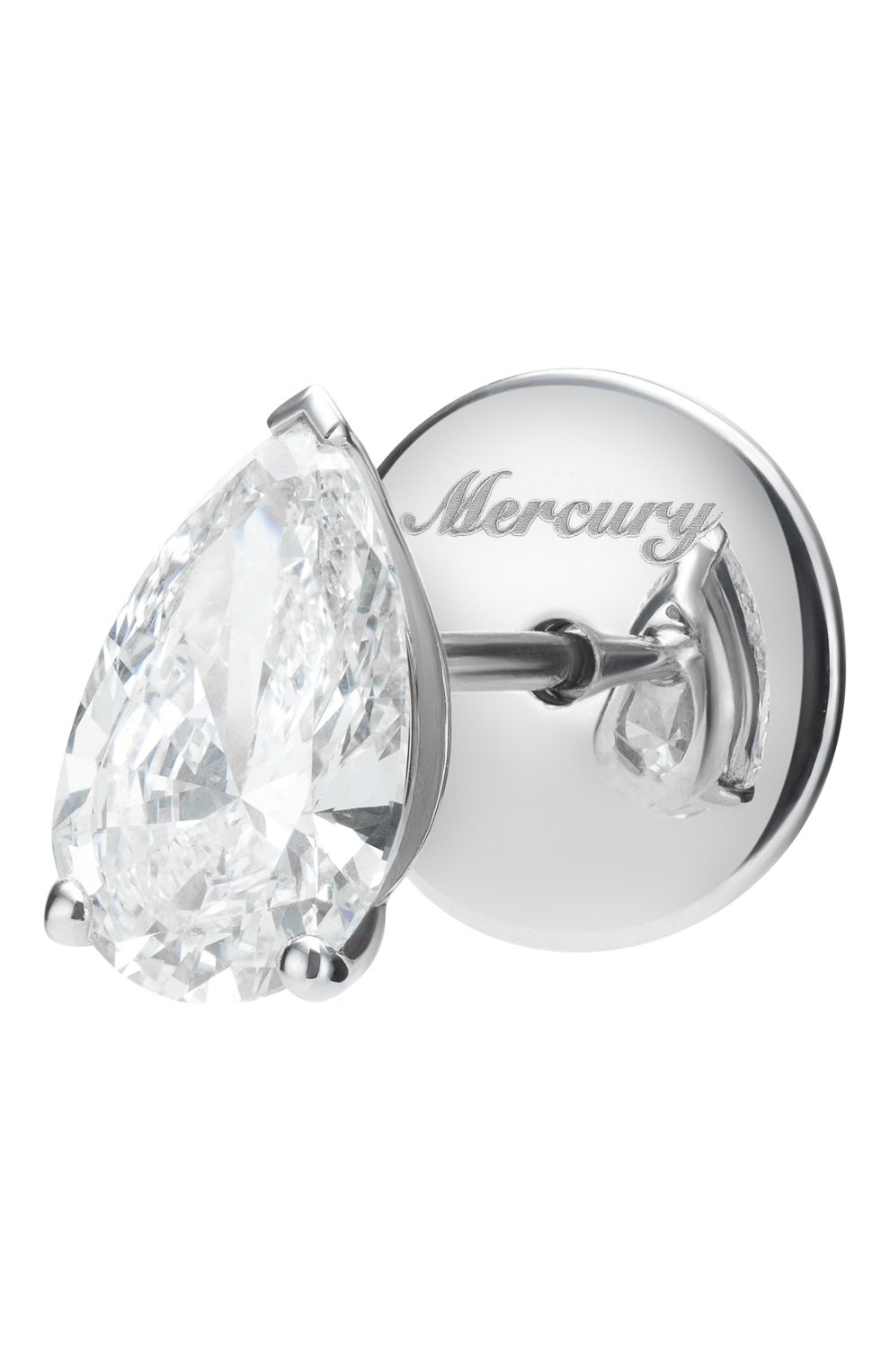 Женские серьги MERCURY бесцветного цвета по цене 2449000 руб., арт. ME100WPD | Фото 2 Женские серьги MERCURY бесцветного цвета, арт. ME100WPD | Фото 2 (Материал сплава: Белое золото; Драгоценные камни: Бриллианты)