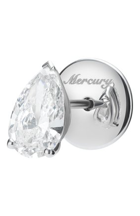 Женские серьги MERCURY бесцветного цвета по цене 2449000 руб., арт. ME100WPD | Фото 2 Женские серьги MERCURY бесцветного цвета, арт. ME100WPD | Фото 2 (Материал сплава: Белое золото; Драгоценные камни: Бриллианты)