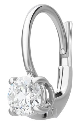 Женские серьги MERCURY белого золота цвета по цене 374000 руб., арт. ME13191/WG/1RD0.30 | Фото 2 Женские серьги MERCURY белого золота цвета, арт. ME13191/WG/1RD0.30 | Фото 2