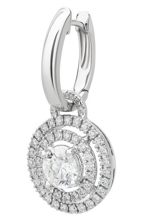 Женские серьги MERCURY белого золота цвета по цене 2864500 руб., арт. ME18489/WG/1RD0.80 | Фото 2 Женские серьги MERCURY белого золота цвета, арт. ME18489/WG/1RD0.80 | Фото 2