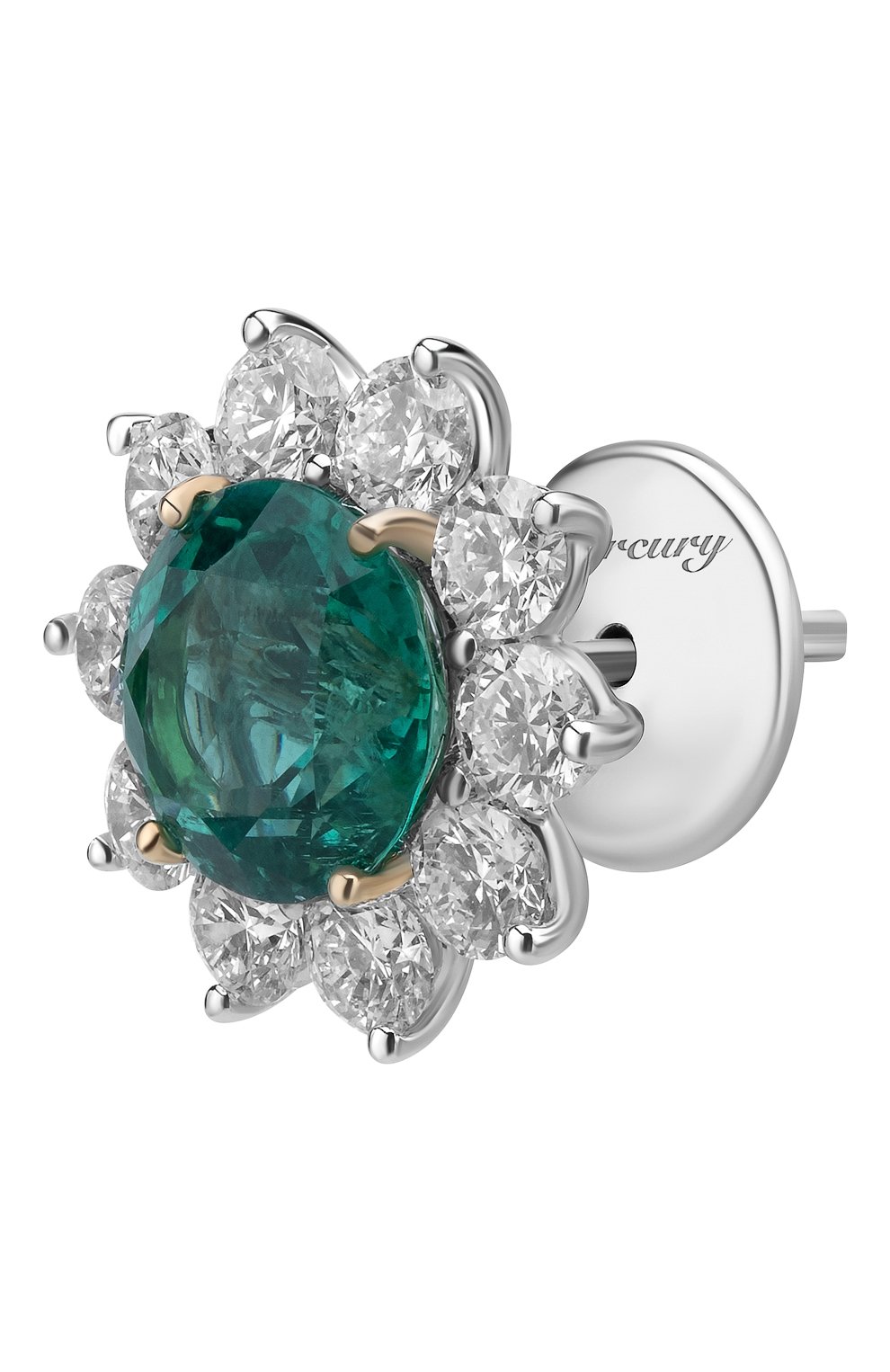 Женские серьги MERCURY белого золота цвета по цене 3673500 руб., арт. ME25175WE | Фото 2 Женские серьги MERCURY белого золота цвета, арт. ME25175WE | Фото 2