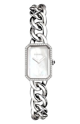Женские часы premiere CHANEL перламутрового цвета по цене 503700 руб., арт. H3253 | Фото 1 Женские часы premiere CHANEL перламутрового цвета, арт. H3253 | Фото 1
