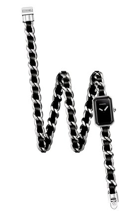 Женские часы premiere CHANEL черного цвета по цене 397200 руб., арт. H3749 | Фото 1 Женские часы premiere CHANEL черного цвета, арт. H3749 | Фото 1