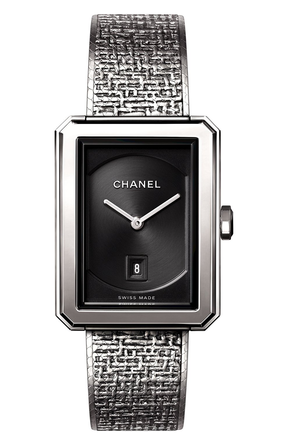 Женские часы boy-friend CHANEL черного цвета, арт. H4878 | Фото 1