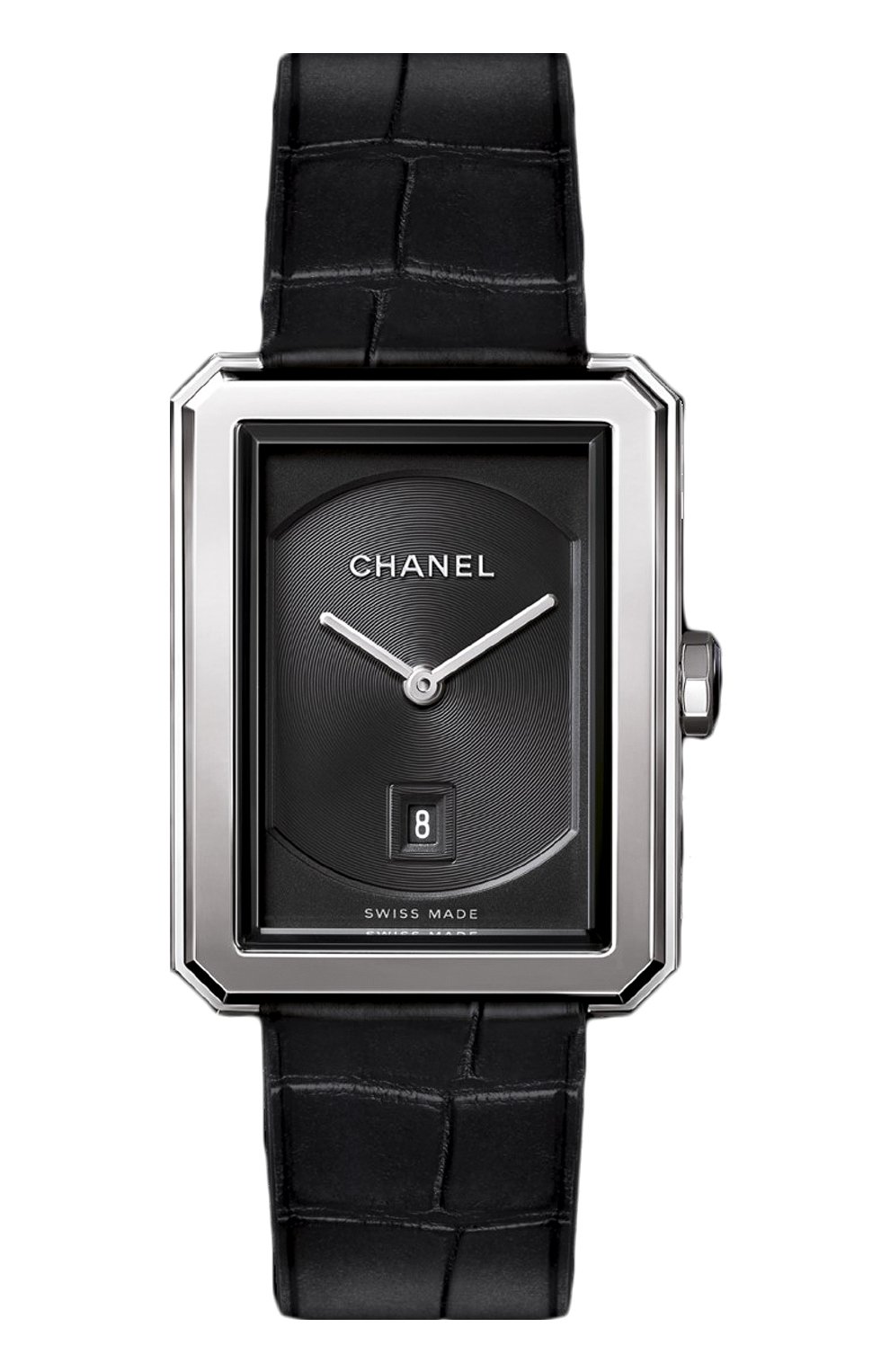 Женские часы boy-friend CHANEL черного цвета, арт. H4884 | Фото 1