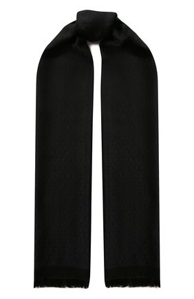 Женский шарф из смеси шелка и шерсти SAINT LAURENT синего цвета по цене 38050 руб., арт. 593931/3Y600 | Фото 1 Женский шарф из смеси шелка и шерсти SAINT LAURENT синего цвета, арт. 593931/3Y600 | Фото 1 (Материал: Шерсть, Шелк, Текстиль)