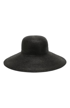 Женская шляпа ERIC JAVITS черного цвета, арт. 13806/BELLA | Фото 1 (Материал: Синтетический материал, Текстиль, Пластик)