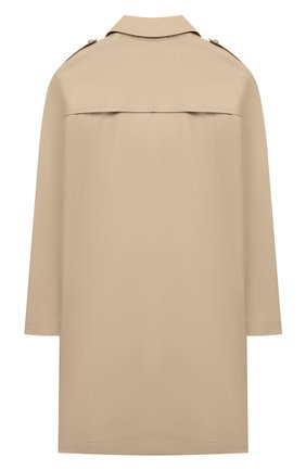 Детский хлопковый тренч BALMAIN бежевого цвета по цене 59500 руб., арт. 6M2030/MD470/12-16 | Фото 2 Детский хлопковый тренч BALMAIN бежевого цвета, арт. 6M2030/MD470/12-16 | Фото 2