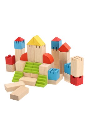 Детского конструктор блоки PLAN TOYS разноцветного цвета по цене 3740 руб., арт. 5527 | Фото 2 Детского конструктор блоки PLAN TOYS разноцветного цвета, арт. 5527 | Фото 2