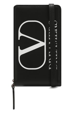 Мужской кожаный футляр valentino garavani vlogo dreamers VALENTINO черного цвета по цене 45700 руб., арт. TY0P0R49/SMJ | Фото 3 Мужской кожаный футляр valentino garavani vlogo dreamers VALENTINO черного цвета, арт. TY0P0R49/SMJ | Фото 3