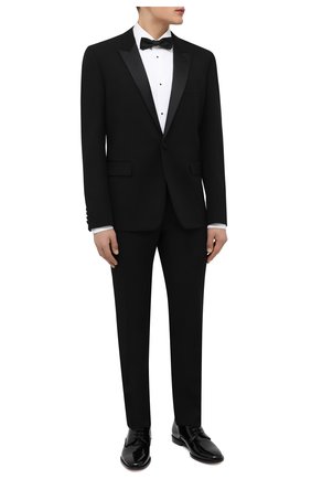 Мужской шерстяной смокинг SAINT LAURENT черного цвета по цене 284500 руб., арт. 615987/Y512W | Фото 1 Мужской шерстяной смокинг SAINT LAURENT черного цвета, арт. 615987/Y512W | Фото 1