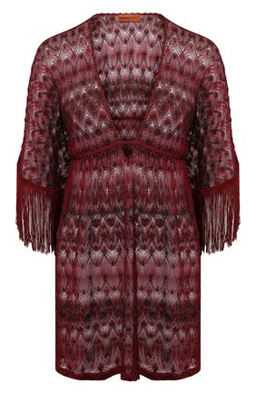Женское туника MISSONI бордового цвета по цене 55000 руб., арт. MMQ00119/BR0081 | Фото 1 Женское туника MISSONI бордового цвета, арт. MMQ00119/BR0081 | Фото 1