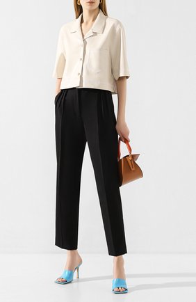 Женские брюки ACNE STUDIOS черного цвета по цене 29850 руб., арт. AK0209 | Фото 2 Женские брюки ACNE STUDIOS черного цвета, арт. AK0209 | Фото 2