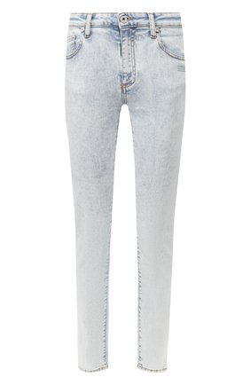 Женские джинсы OFF-WHITE голубого цвета по цене 44850 руб., арт. 0WYA003T20DEN0014501 | Фото 1 Женские джинсы OFF-WHITE голубого цвета, арт. 0WYA003T20DEN0014501 | Фото 1