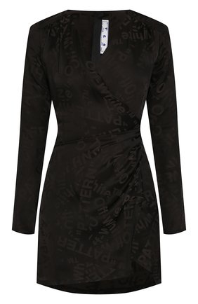 Женское мини-платье OFF-WHITE черного цвета по цене 69950 руб., арт. 0WDB176T20FAB0011008 | Фото 1 Женское мини-платье OFF-WHITE черного цвета, арт. 0WDB176T20FAB0011008 | Фото 1