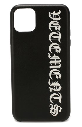 Мужской чехол для iphone 11 pro max VETEMENTS черного цвета по цене 15100 руб., арт. SS20SA009 1373/M/IPH0NE PR0MAX | Фото 1 Мужской чехол для iphone 11 pro max VETEMENTS черного цвета, арт. SS20SA009 1373/M/IPH0NE PR0MAX | Фото 1