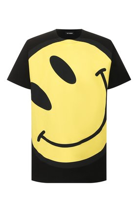 Мужская хлопковая футболка RAF SIMONS черного цвета по цене 37750 руб., арт. 201-124-19001 | Фото 1 Мужская хлопковая футболка RAF SIMONS черного цвета, арт. 201-124-19001 | Фото 1