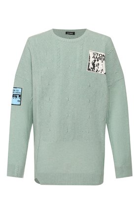Мужской свитер RAF SIMONS голубого цвета по цене 77400 руб., арт. 201-834-50010 | Фото 1 Мужской свитер RAF SIMONS голубого цвета, арт. 201-834-50010 | Фото 1