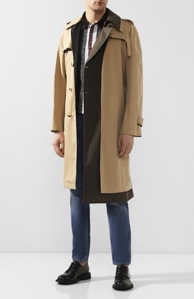 Мужское хлопковое поло BURBERRY черного цвета по цене 34100 руб., арт. 8027016 | Фото 2 Мужское хлопковое поло BURBERRY черного цвета, арт. 8027016 | Фото 2