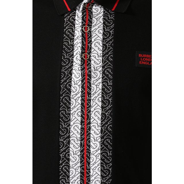 фото Хлопковое поло burberry
