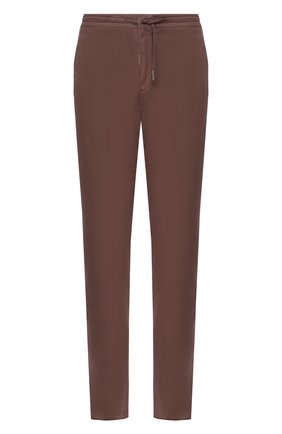 Мужские хлопковые брюки ERMENEGILDO ZEGNA коричневого цвета по цене 45600 руб., арт. UUI16/TT13 | Фото 1 Мужские хлопковые брюки ERMENEGILDO ZEGNA коричневого цвета, арт. UUI16/TT13 | Фото 1
