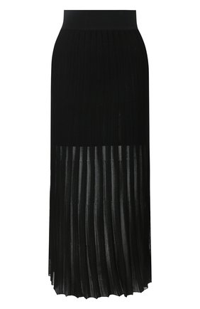 Женская юбка из вискозы BALMAIN черного цвета по цене 116500 руб., арт. TF04476/K078 | Фото 1 Женская юбка из вискозы BALMAIN черного цвета, арт. TF04476/K078 | Фото 1