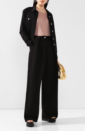 Женские джинсы DRIES VAN NOTEN черного цвета по цене 26400 руб., арт. 201-10934-9395 | Фото 2 Женские джинсы DRIES VAN NOTEN черного цвета, арт. 201-10934-9395 | Фото 2