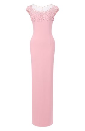 Женское платье-макси JENNY PACKHAM розового цвета по цене 261500 руб., арт. JJD108L | Фото 1 Женское платье-макси JENNY PACKHAM розового цвета, арт. JJD108L | Фото 1