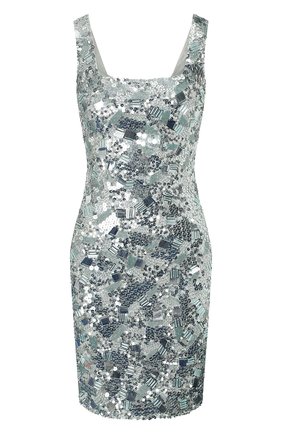 Женское платье с пайетками ALICE + OLIVIA голубого цвета по цене 67250 руб., арт. CC003E42551 | Фото 1 Женское платье с пайетками ALICE + OLIVIA голубого цвета, арт. CC003E42551 | Фото 1
